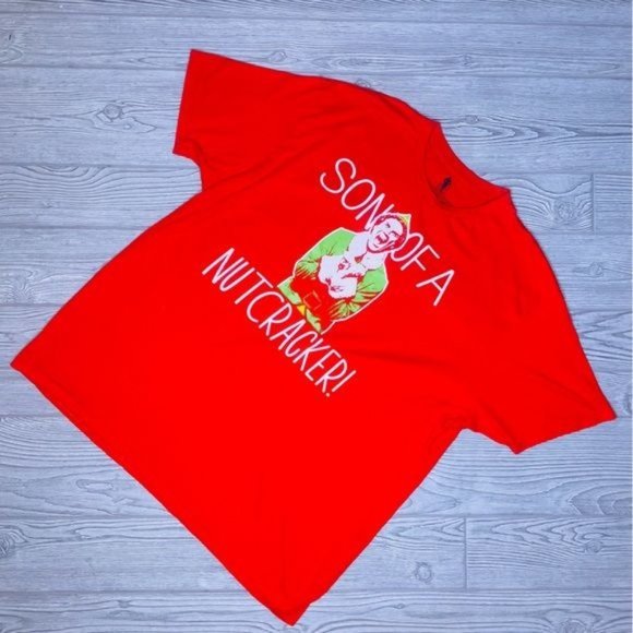 Elf ripple junction son of a nut cracker will ferrell Christmas shirt xxl cotton - Picture 1 of 4